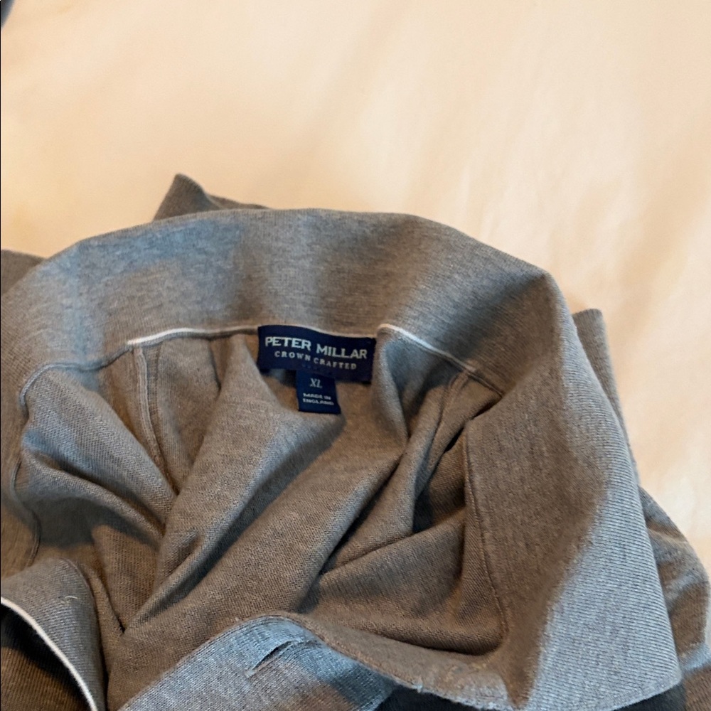 Peter Millar Heather Gray Pullover